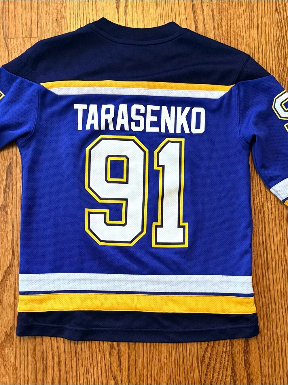 Fanatics St. Louis Blues Vladimir Tarasenko #91 NHL Jersey Youth S/M Blue